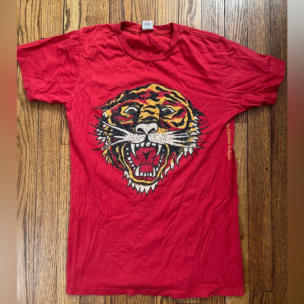 Ed Hardy Red Graphic Tee